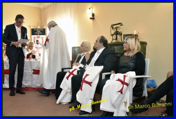 Cavalieri Templari: investiture della Commanderia “Nostra signora di Sion”